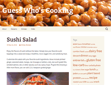 Tablet Screenshot of guesswhoscooking.com